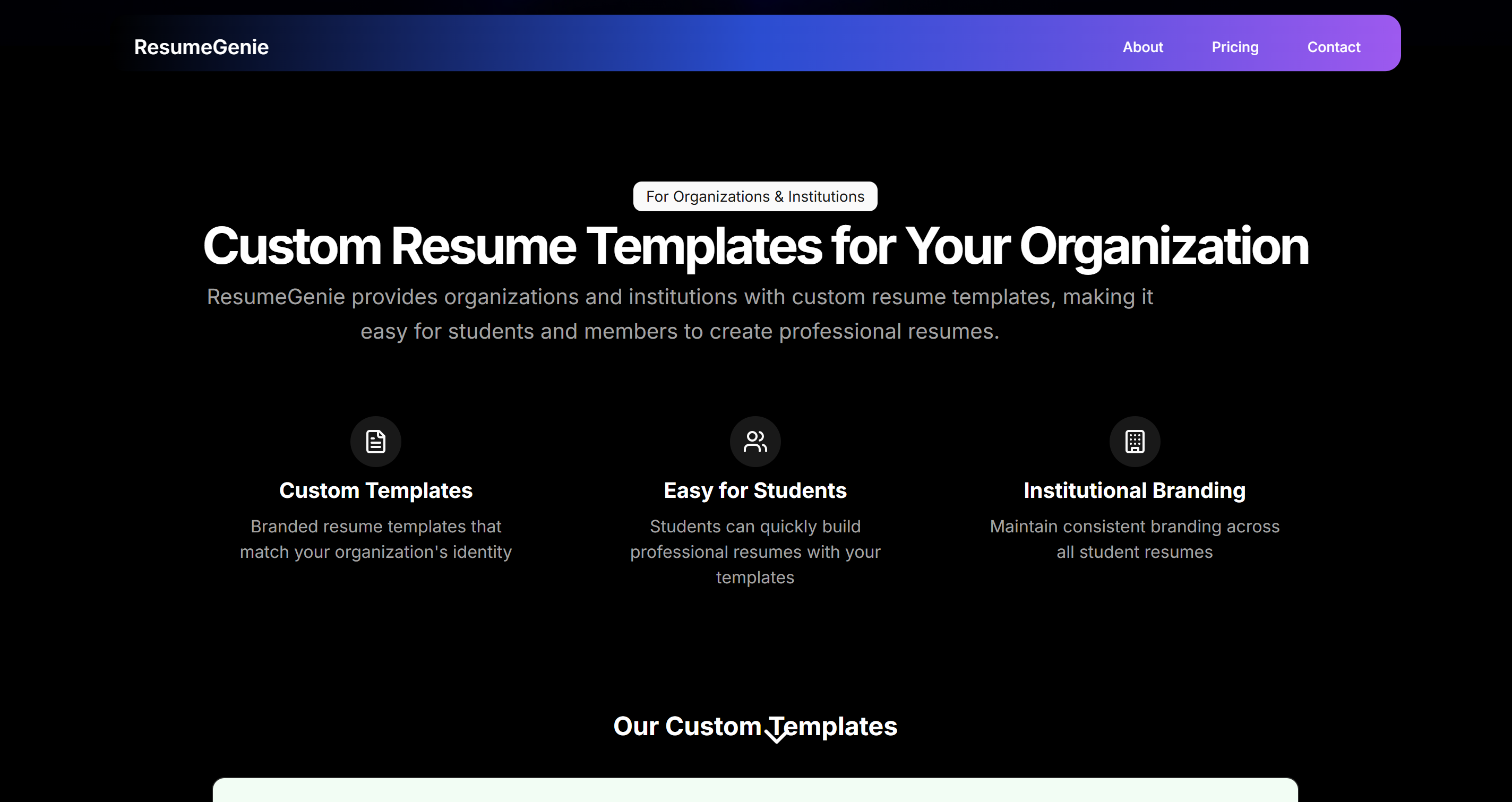 Resume Genie